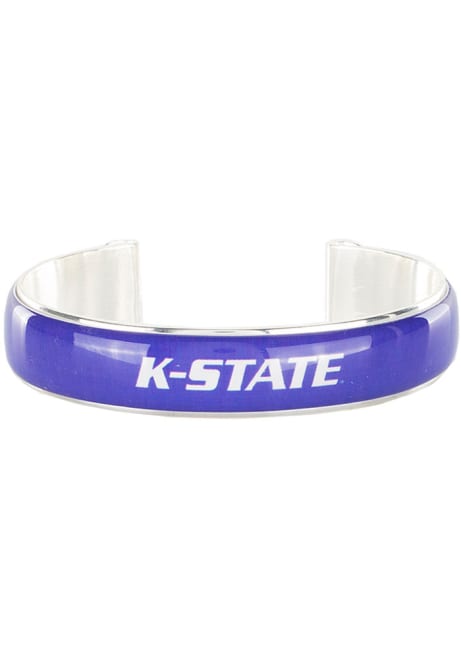 1/2 Inch Cuff K-State Wildcats Womens Bracelet