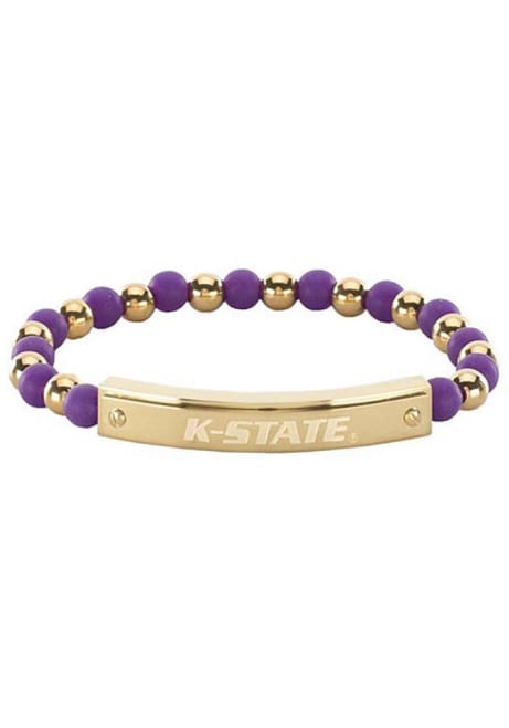 Kerry K-State Wildcats Womens Bracelet - Gold