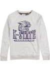 Main image for Homefield K-State Wildcats Mens Ash Wabash Triblend Long Sleeve Fashion Sweatshirt