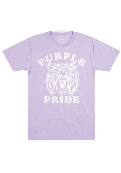 K-State Wildcats Lavender Homefield Purple Pride Short Sleeve Fashion T Shirt