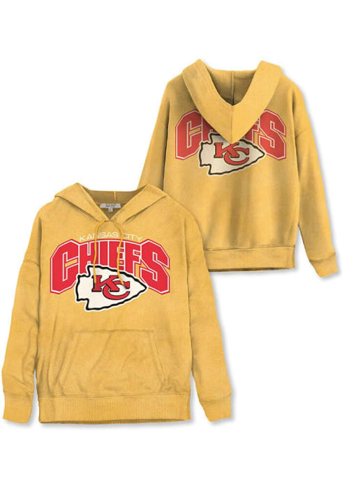 Outerstuff Youth Gold Kansas City Chiefs Prime Pullover Hoodie Size: Small