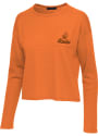 Brownie Cleveland Browns Womens Junk Food Clothing Thermal T-Shirt - Orange