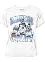 Indianapolis Colts Womens Junk Food Clothing Disney T-Shirt - White