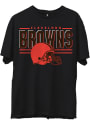 Cleveland Browns Junk Food Clothing Team Slogan T Shirt - Black