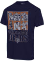 Chicago Bears Junk Food Clothing AVENGERS LINE UP T Shirt - Navy Blue