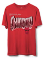 Chicago Bulls Junk Food Clothing Postcard T Shirt - Red