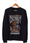 Main image for Junk Food Clothing Cincinnati Bengals Mens Black Flea Market Long Sleeve Crew Sweatshirt