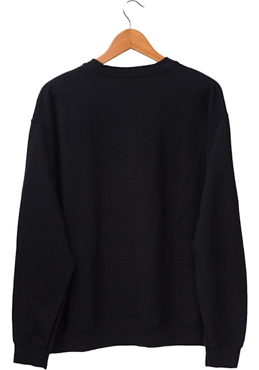 Junk Food Clothing Pittsburgh Steelers Mens Black Flea Market Long Sleeve Crew Sweatshirt