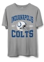 Indianapolis Colts Junk Food Clothing NFL HELMET T Shirt - Grey