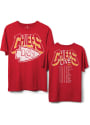 Kansas City Chiefs Junk Food Clothing Concert T Shirt - Red