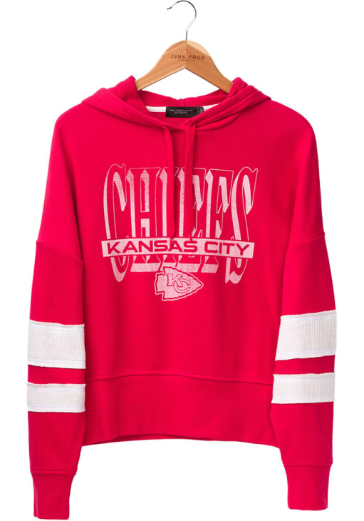 Junk Food Clothing Kansas City Chiefs Womens Sideline Hoodie - Red