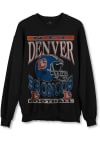 Main image for Junk Food Clothing Denver Broncos Mens Black Helmet Long Sleeve Crew Sweatshirt