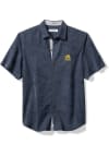 Main image for Mens Drexel Dragons Navy Blue Tommy Bahama Sport Coconut Point Palm Vista Short Sleeve Dress Shirt