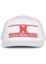Nebraska Cornhuskers Retro Bar Adjustable Hat - White