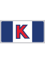 Kansas Jayhawks 3x5 Gameday Flag Auto Decal - Blue