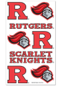 Rutgers Scarlet Knights Sheet Tattoo