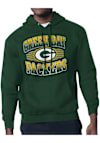 Main image for Starter Green Bay Packers Mens Green Team Grit Long Sleeve Hoodie