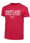 Main image for Maryland Terrapins Red Champion Womens Lacrosse Short Sleeve Fashion T Shirt