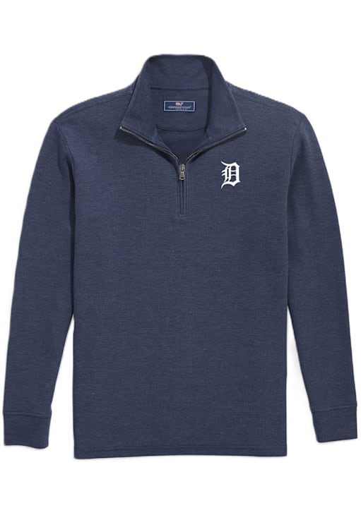 Vineyard Vines Detroit Tigers Mens NAVY Saltwater Pullover 1211266