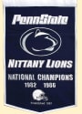 Penn State Nittany Lions 24x38 Dynasty Banner