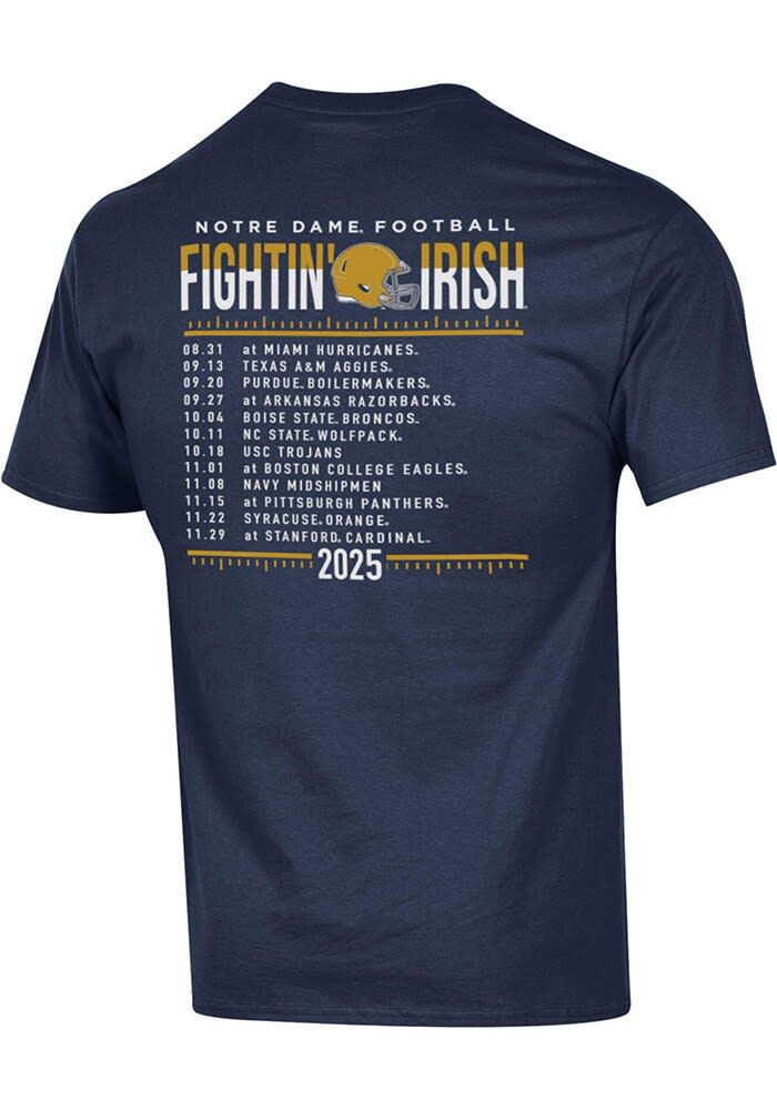 Champion Notre Dame Fighting Irish NAVY Football 2025 Football