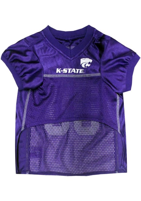 Purple K-State Wildcats Mesh Pet Jersey