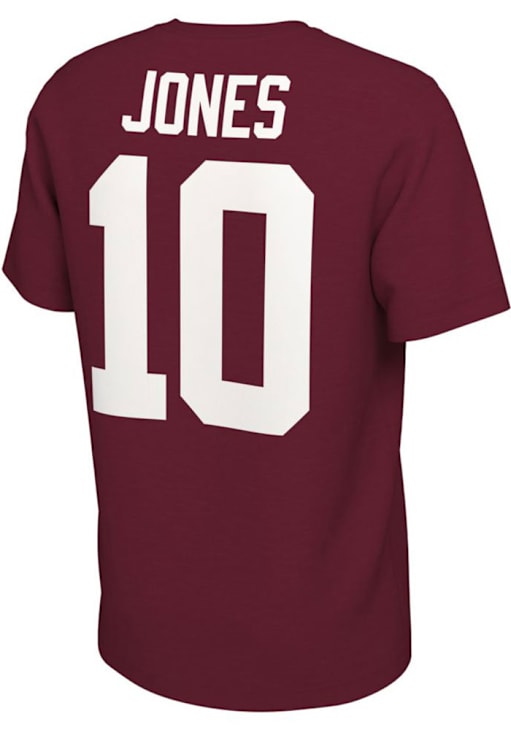 Mac Jones Alabama Crimson Tide CRIMSON Name and Number Short