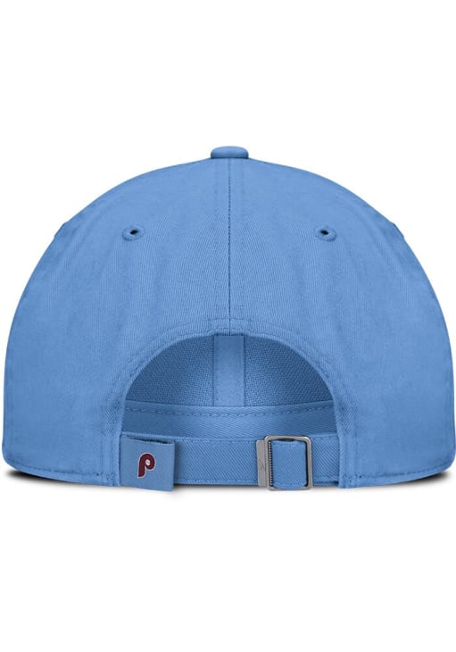Nike Philadelphia Phillies Light Blue Retro Script Club Unstructured Womens Adjustable Hat