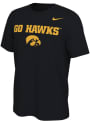 Iowa Hawkeyes Nike Mantra T Shirt - Black