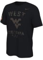 West Virginia Mountaineers Nike Camo Veterans Day T Shirt - Black