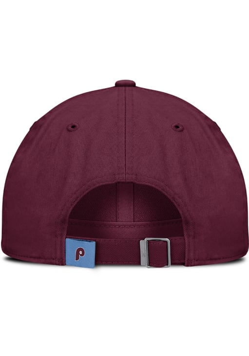 Nike Philadelphia Phillies Maroon Retro Script Club Unstructured Womens Adjustable Hat