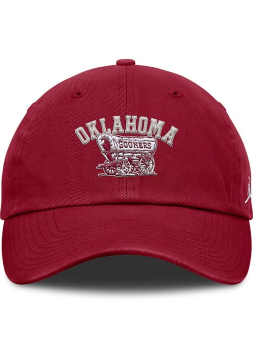 Nike Oklahoma Sooners Primetime Club Unstructured Adjustable Hat - Cardinal