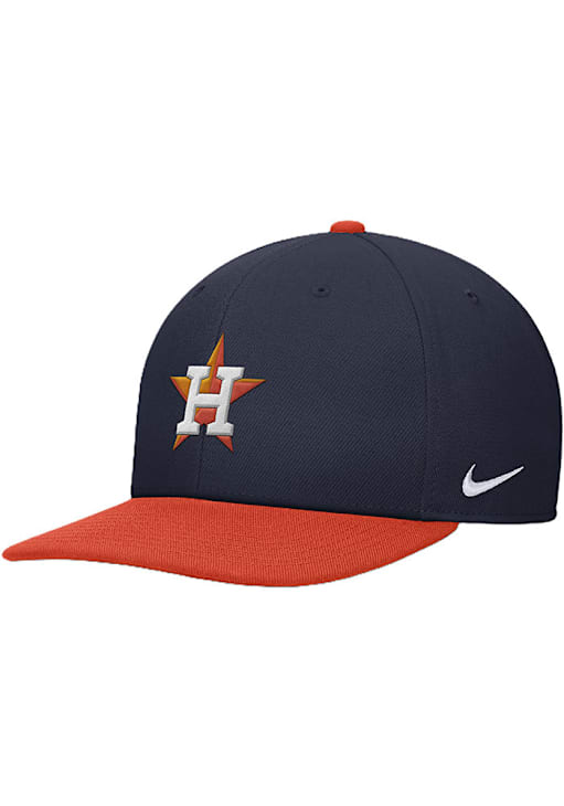 Nike Houston Astros NAVY Dri-Fit Pro Structured Square Bill