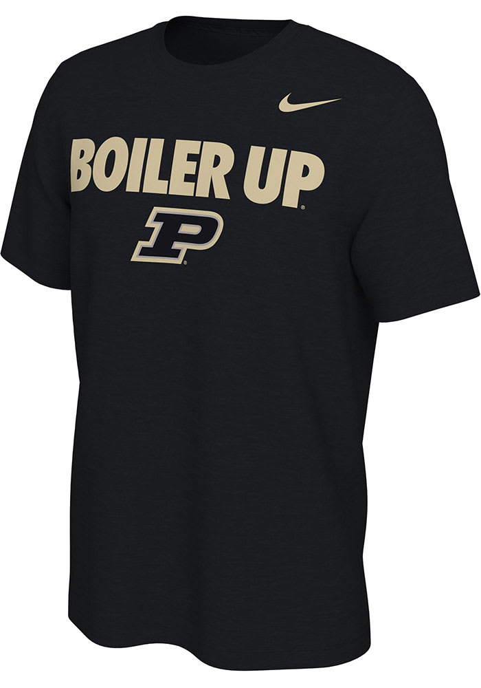 NIKE ゲームシャツ　Purdue Boilermakers Men's Nike Black Purdue Boilermakers Local Performance T-Shirt
