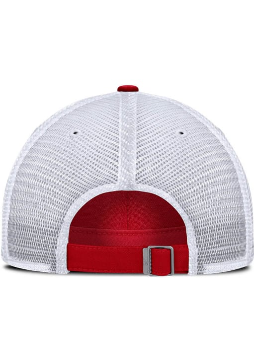 Nike Philadelphia Phillies Evergreen Club Unstructured Trucker Adjustable Hat - Red