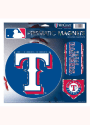 Texas Rangers 11x11 Prismatic Magnet