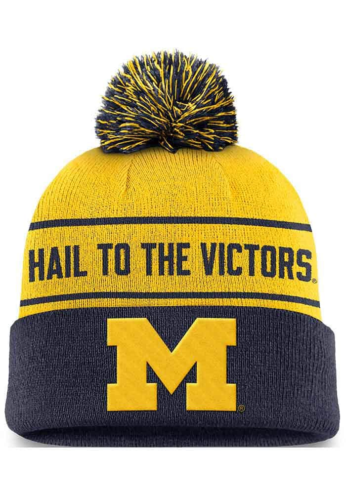 Michigan jordan winter hat hotsell