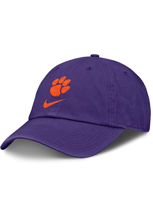 Nike Clemson Tigers PURPLE NIKE CLUB PRIMETIME UNSTRUCTURED