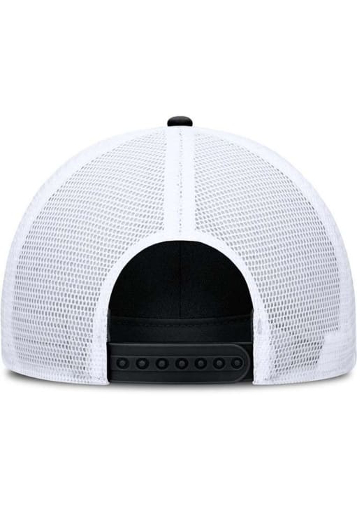 Nike Iowa Hawkeyes NIKE RISE GAMEDAY 5 PANEL STRUCTURED TRUCKER CAP Adjustable Hat - Black