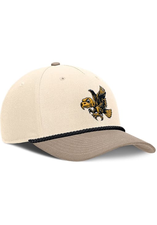 Nike Iowa Hawkeyes Rise Legacy 5P Structured Adjustable Hat - Natural