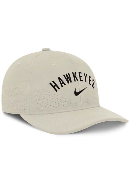 Nike Iowa Hawkeyes Rise Performance Structured Adjustable Hat - Natural