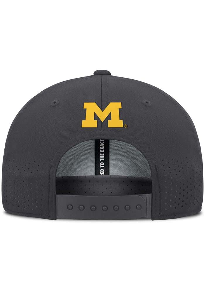 Nike GREY Michigan Wolverines Rise Performance Structured
