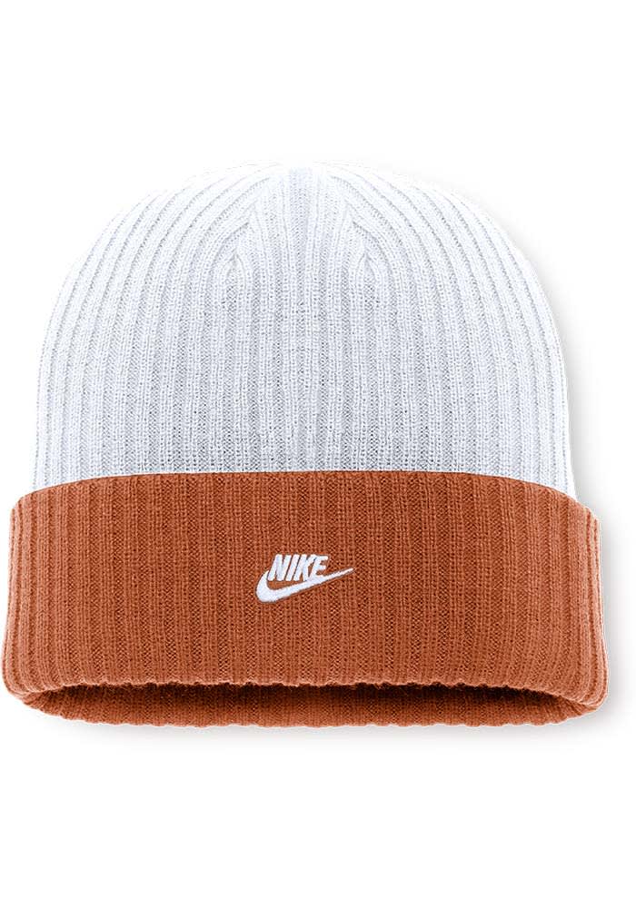 orange beanie nike