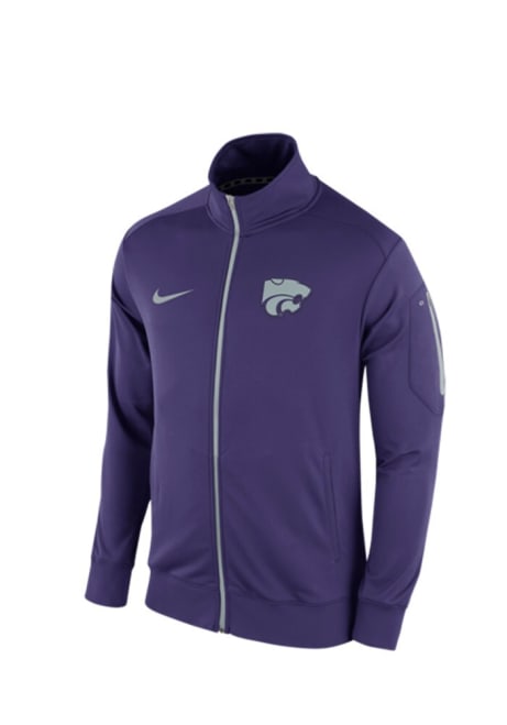 Mens K-State Wildcats Purple Nike 2015 Empower Long Sleeve Track Jacket