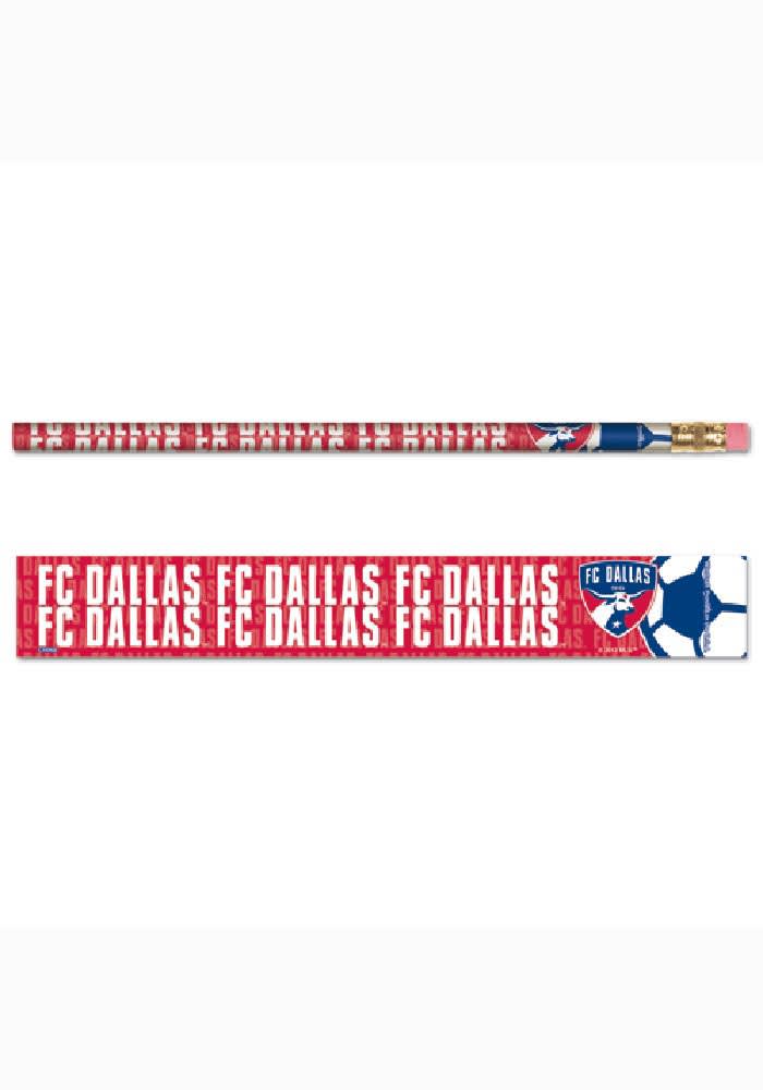 Pack of 6 MLS FC Dallas Pencils 