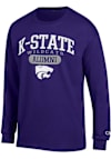 Main image for Mens K-State Wildcats Purple Champion Pill Alumni Jersey Tee