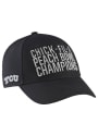 TCU Horned Frogs Nike `14 Peach Bowl Champs Adjustable Hat - Black