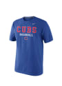 Nike Chicago Cubs Blue MLB SS Practice Tee 1.5 Tee