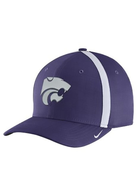 Nike Purple K-State Wildcats 2017 SIDELINE Adjustable Hat