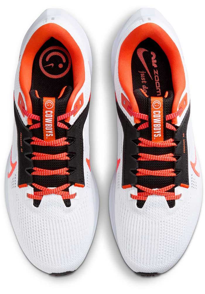 Oklahoma State Cowboys ORANGE Nike Zoom Pegasus 40 Mens